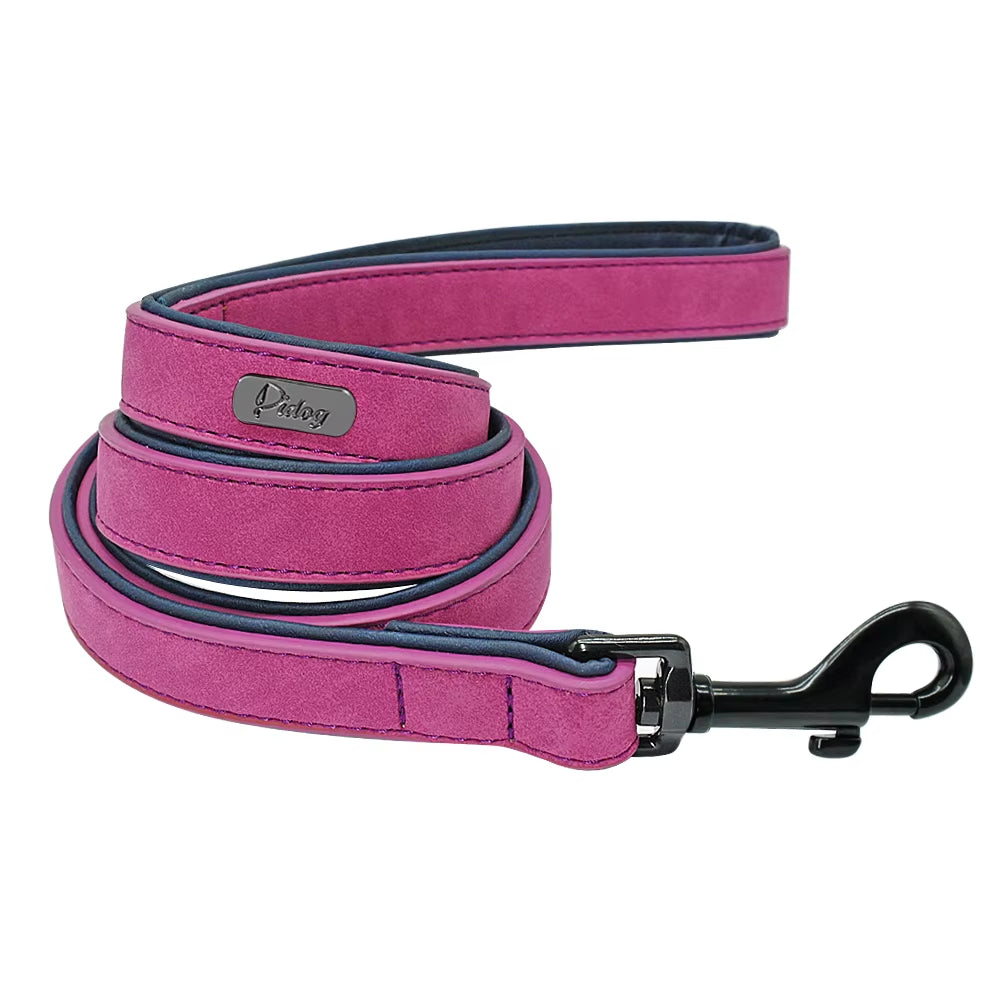 Leder-Hundeleine mit gepolstertem Griff – Ansicht 11