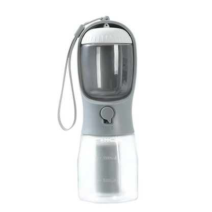 3-in-1 Trinkflasche für Hunde mit Futter- und Beutelfach – Ansicht 7
