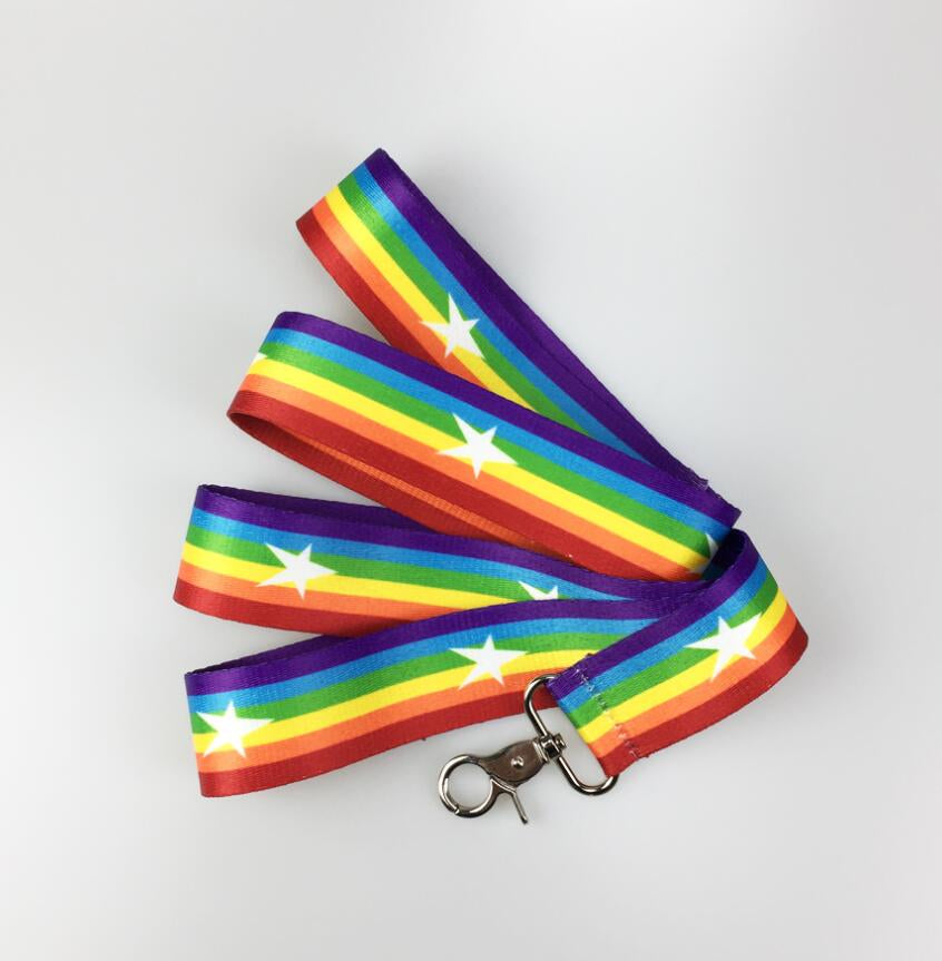 Rainbow Cool Dog Chain Dog Leash