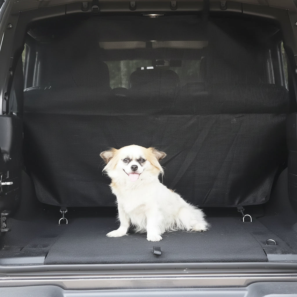 Trenngitter-Netz für Hunde im Jeep Wrangler – Ansicht 4