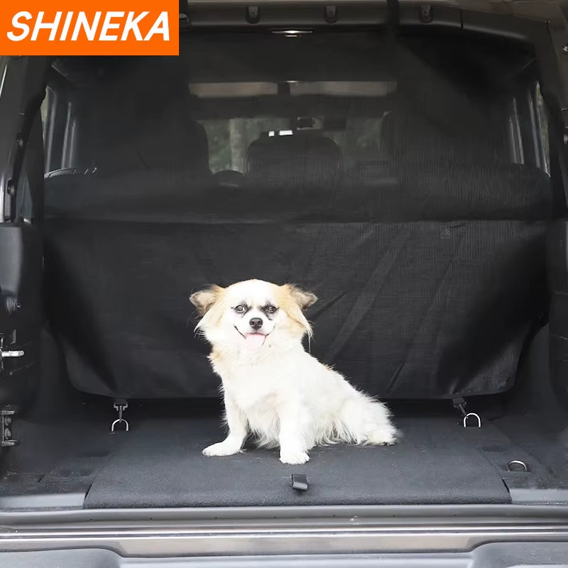 Trenngitter-Netz für Hunde im Jeep Wrangler – Ansicht 4