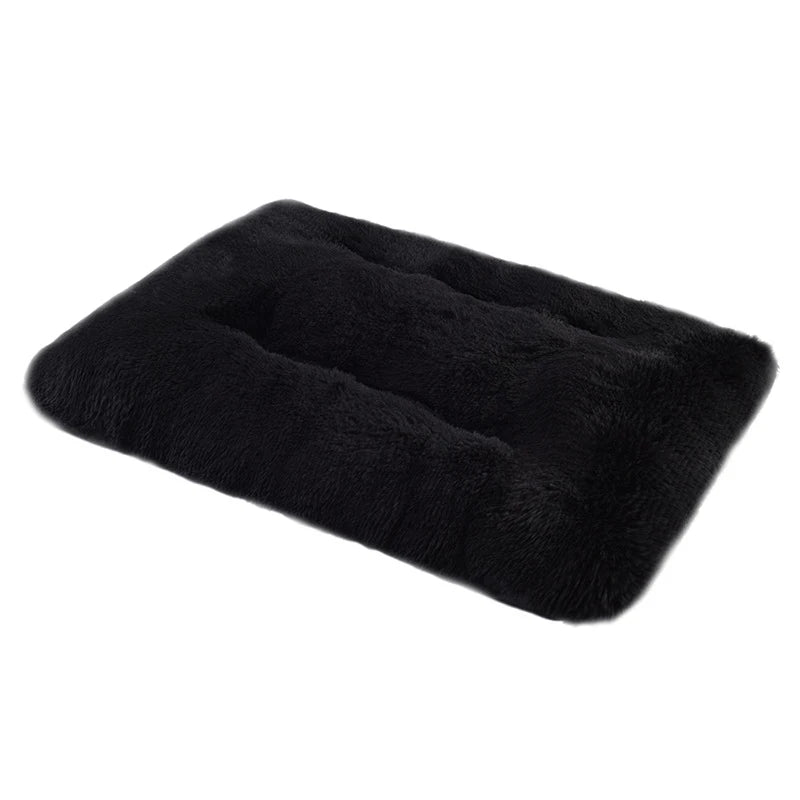 Beruhigendes Kuschelbett für Hunde & Katzen – Produktansicht Schwarz