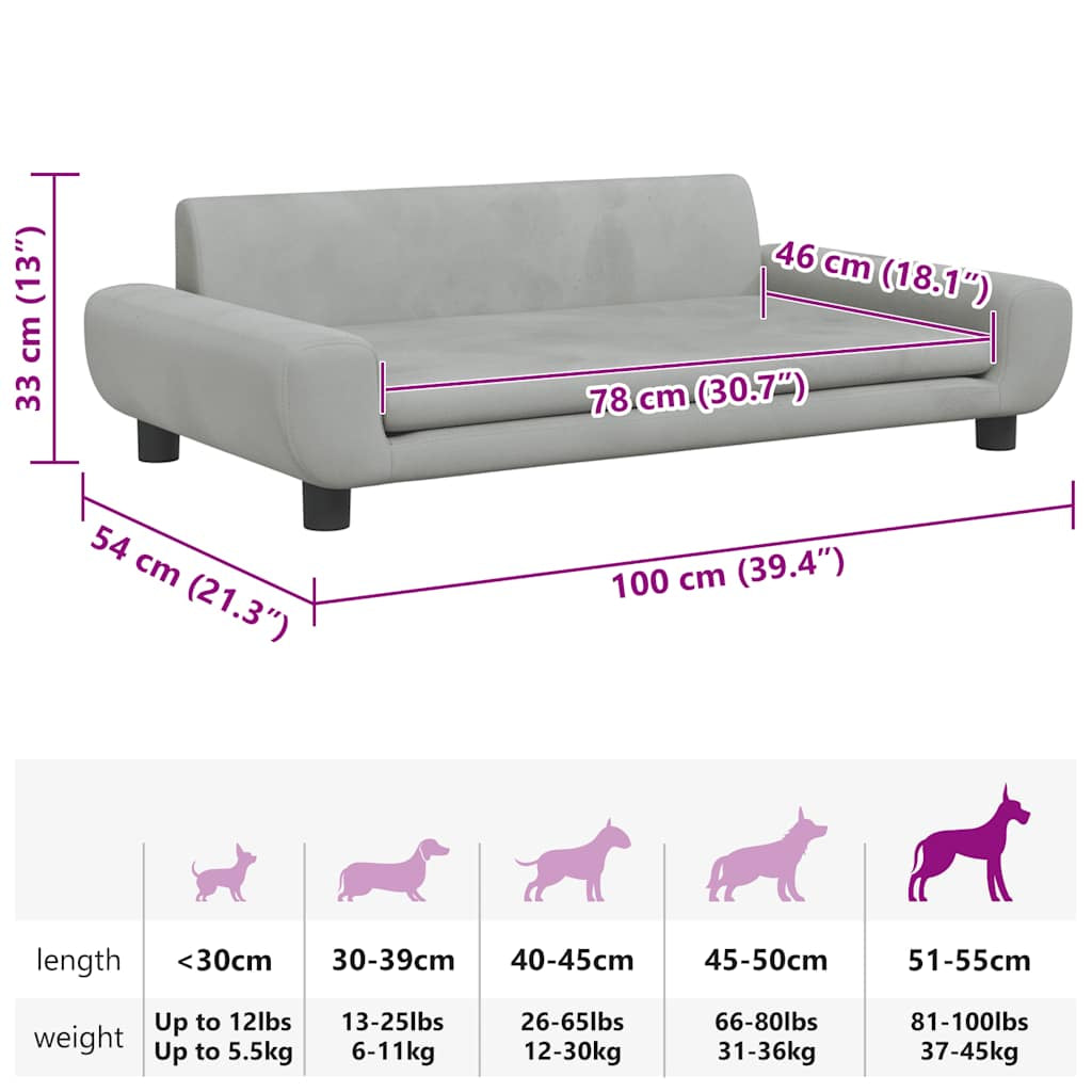 Dog Bed 100X Velvet Dog Bed 100X Velvet