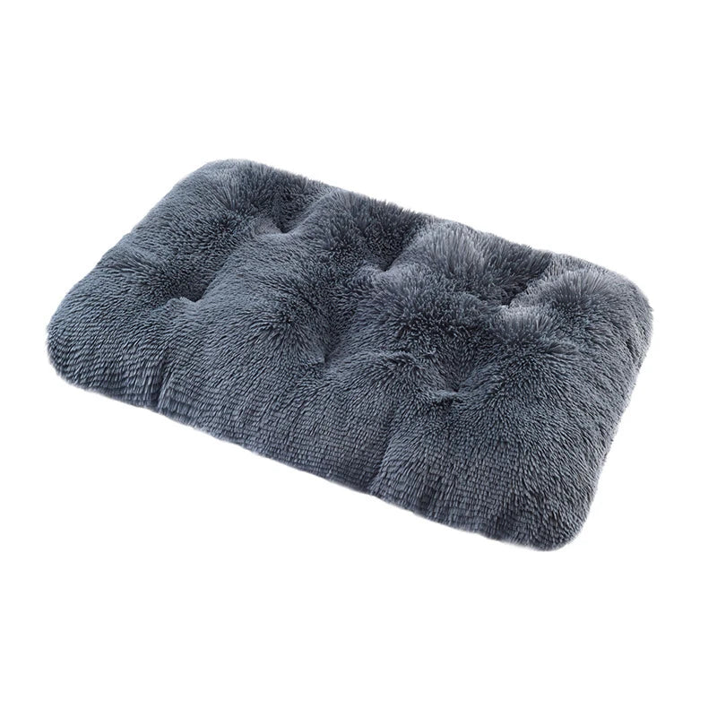 Beruhigendes Kuschelbett für Hunde & Katzen – Produktansicht Dunkelgrau