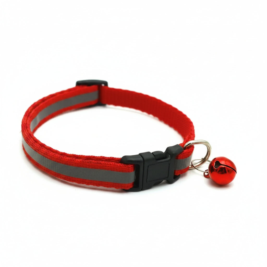 Reflektierendes LED-Halsband in Rot