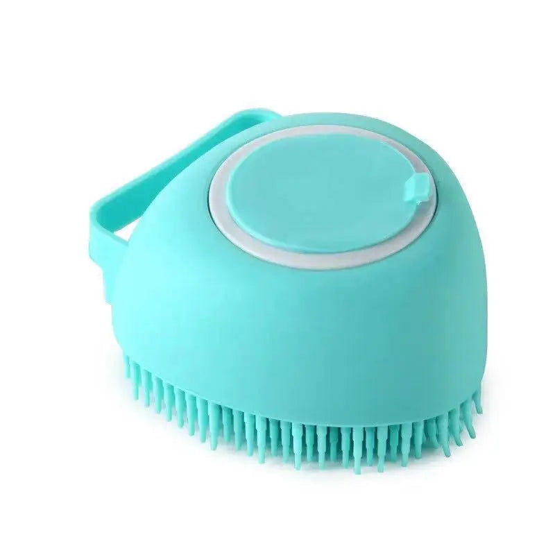 Silikon-Massagehandschuh zum Baden von Hund und Katze
