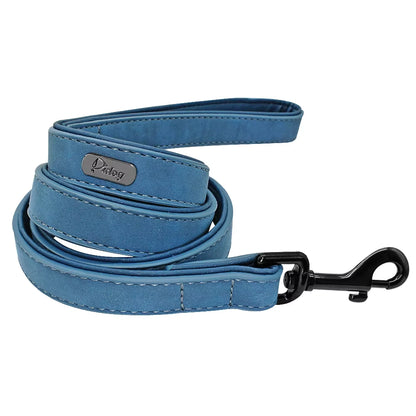 Leder-Hundeleine mit gepolstertem Griff – Ansicht 9
